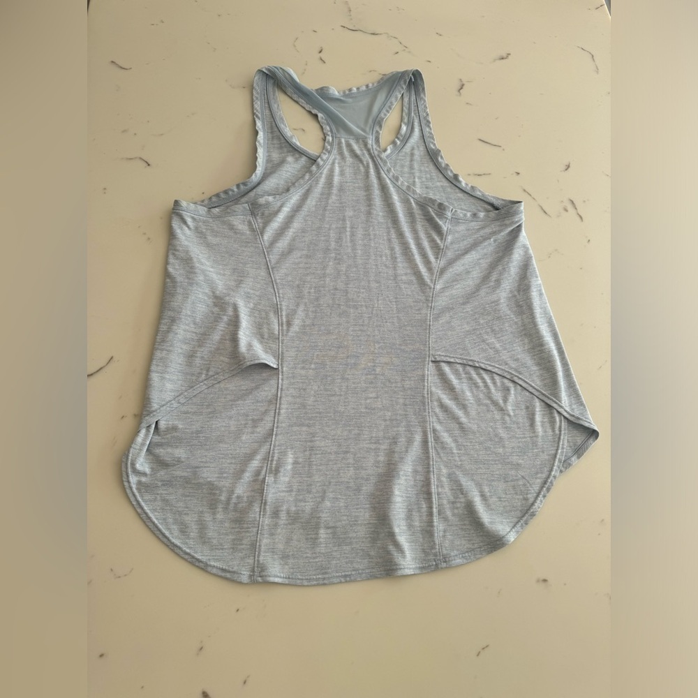 Light Blue Workout Tank - Picture 3 of 5